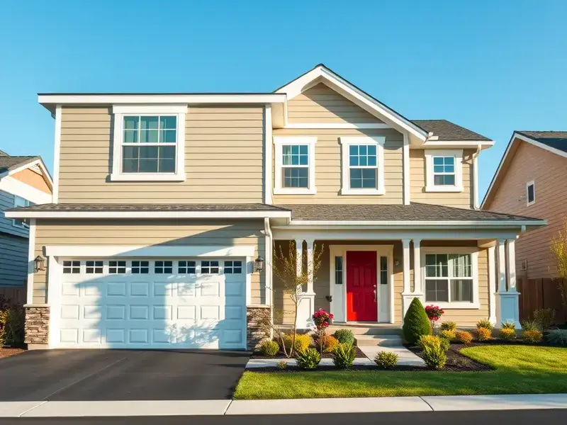 Beautifully painted exterior home with curb appeal
