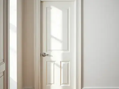 Interior door painting